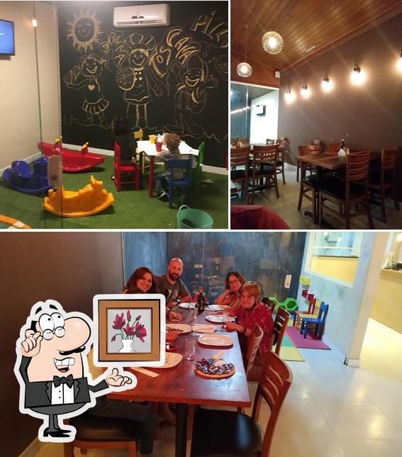 Veja imagens do interior do Donna Toscana Pizzaria Piratininga