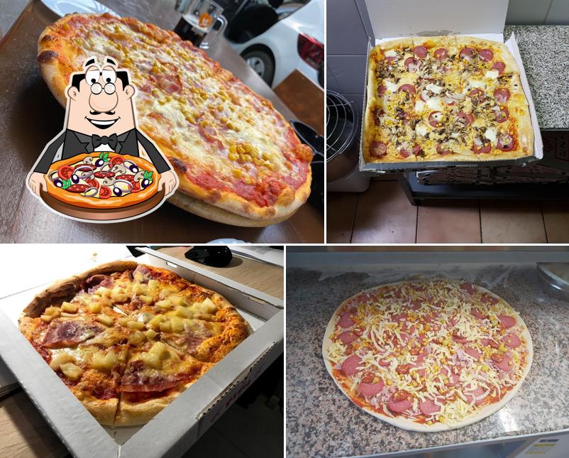 Choisissez de nombreux types de pizzas