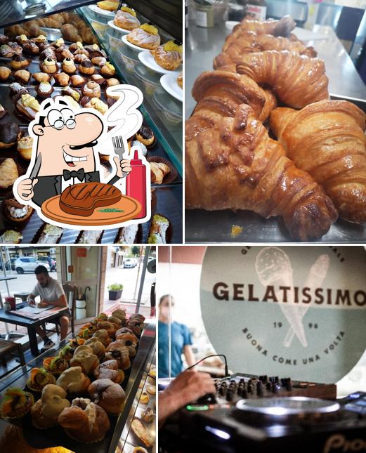 Scegli i un pasto a base di carne a Gelatissimo Il Gelato Come Una Volta