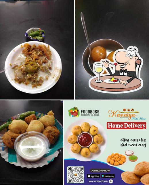 Food at Kanaiya Nasta House