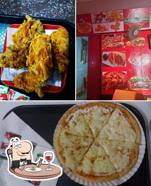 Food at Kuku Fried Chicken
