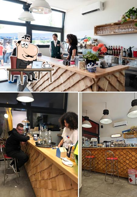 Gli interni di La Stazione Bar&Cucina