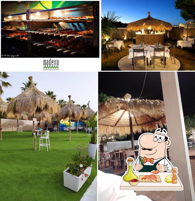 Prova la cucina di mare a Madeira Brazilian beach and food