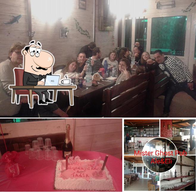 Gli interni di Mister Ghost Pub da Ale & Eli