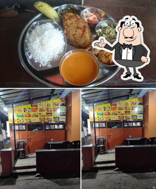 Saligao Food Corner is distinguished by interior and dessert