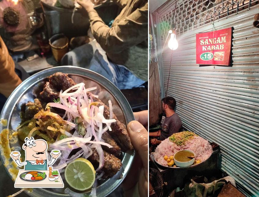 Food at Sangam Kabab Corner
