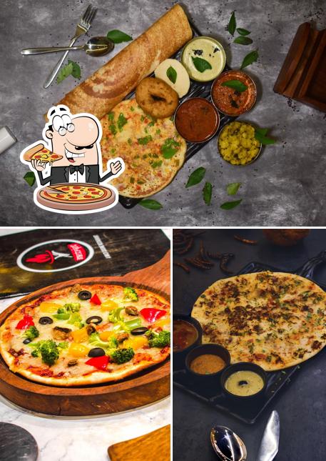 Get pizza at Santript