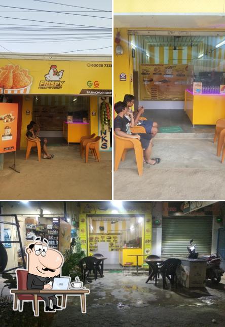 The interior of The Krispy Chik