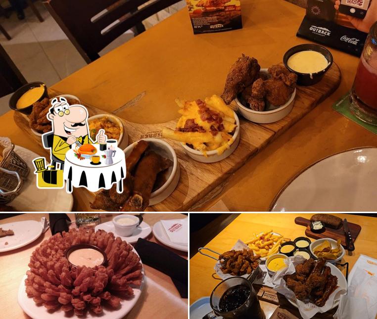Comida em Outback Steakhouse