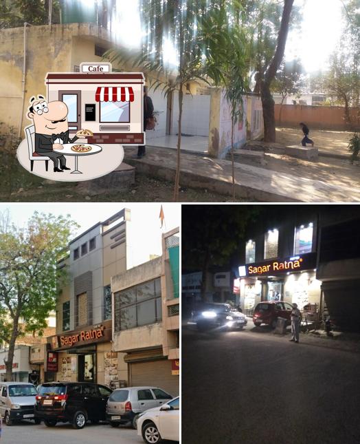 The exterior of Sagar Ratna