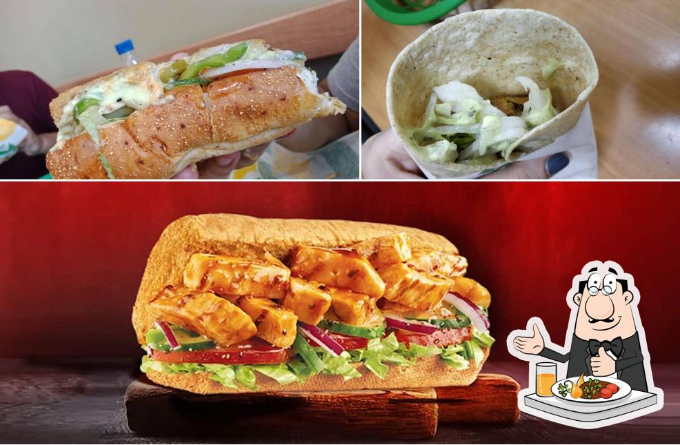 Food at Subway Vijaynagar Delhi