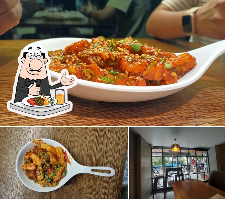 The photo of food and interior at Urban bites