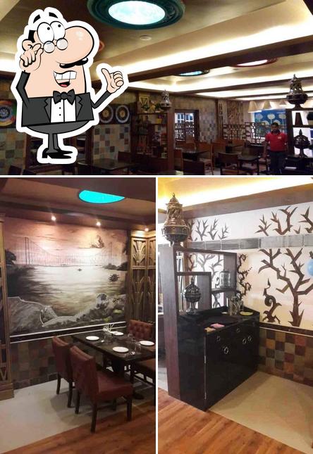 The interior of 99 The Multicuisine Restaurant