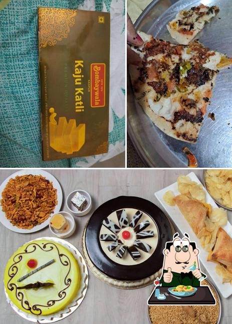 Among different things one can find food and exterior at Bombaywala