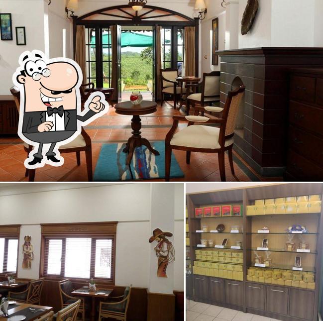 The interior of Abad Plaza Hotel, MG Road, Cochin