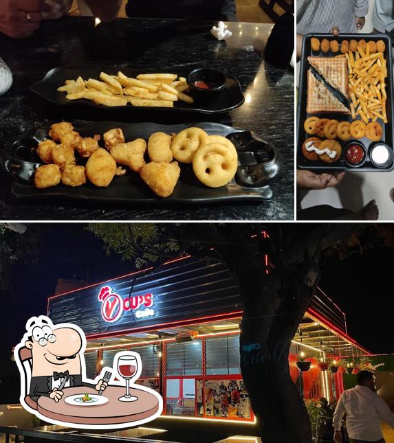 Meals at V-cups Resto-Cafe