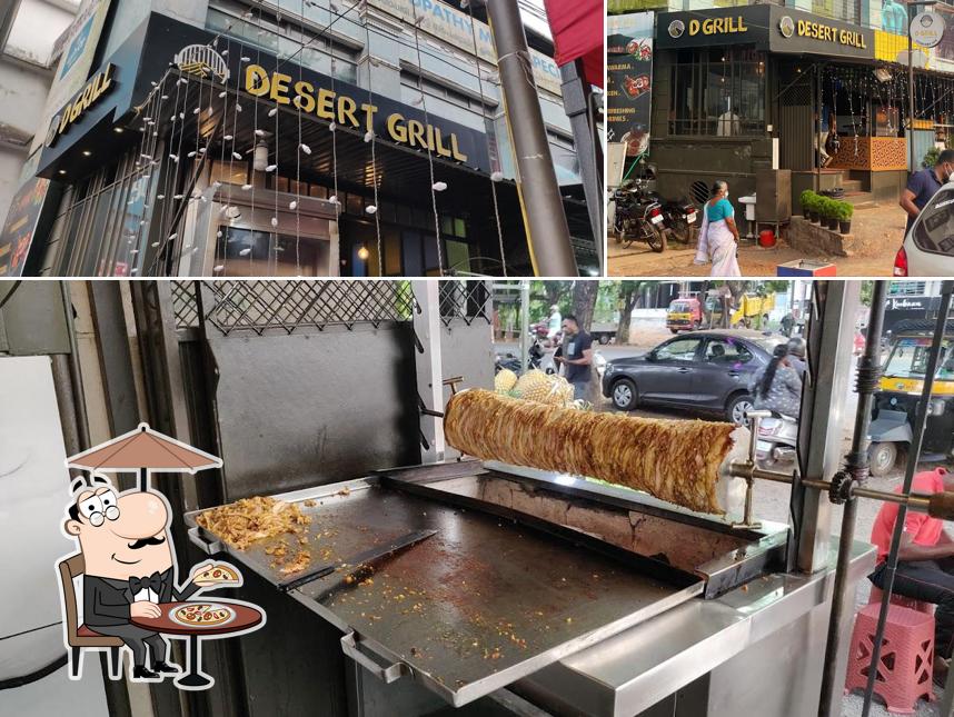 The exterior of Desert Grill