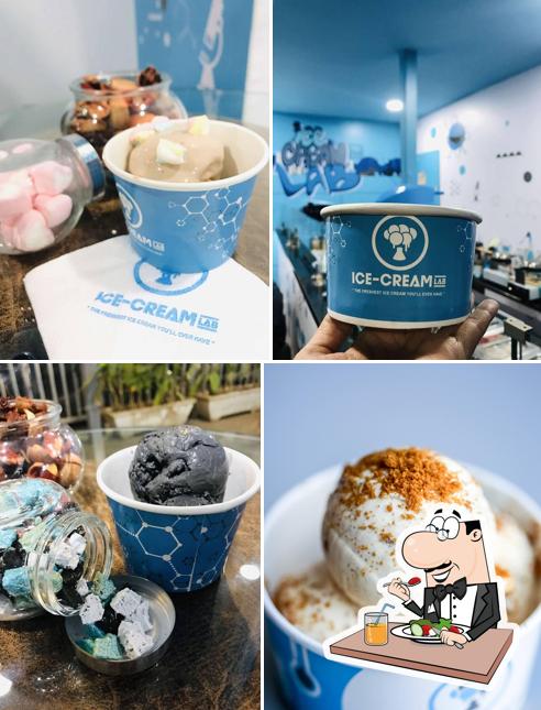 Food at Ice Cream Lab