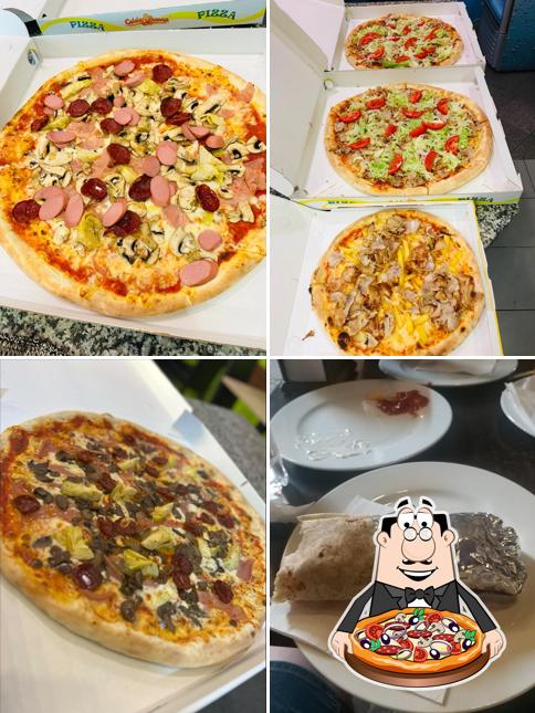 Scegli tra le molte varianti di pizza