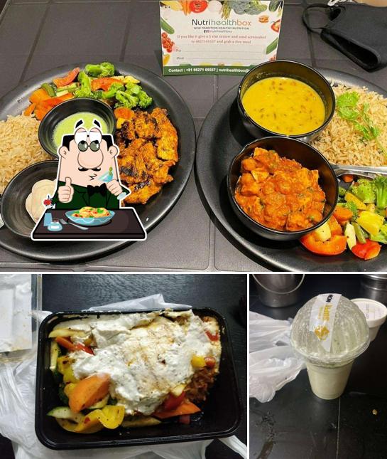 The restaurant's food and beverage