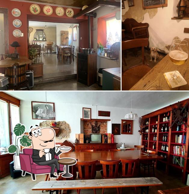 La interni e birra del ristorante