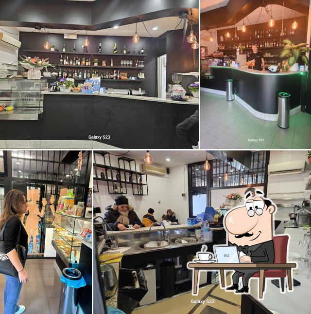 Gli interni di Bar Le due palme