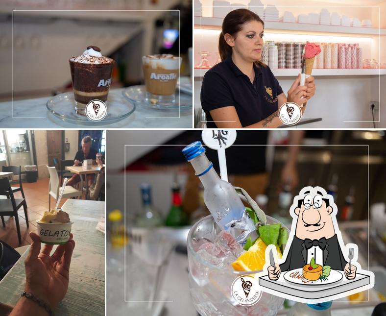 Mousse al cioccolato al La Gelateria in piazzetta