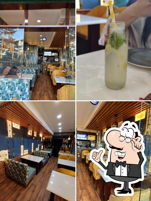 The interior of Food Safari Cafe McLeod Ganj