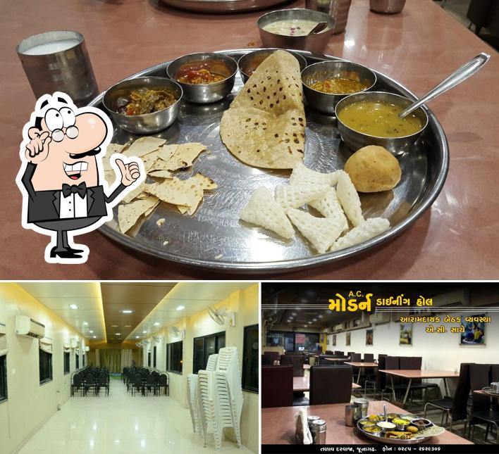 Modern Dining Hall is distinguished by interior and food