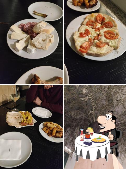 Piatto di formaggi al Bar Vintage