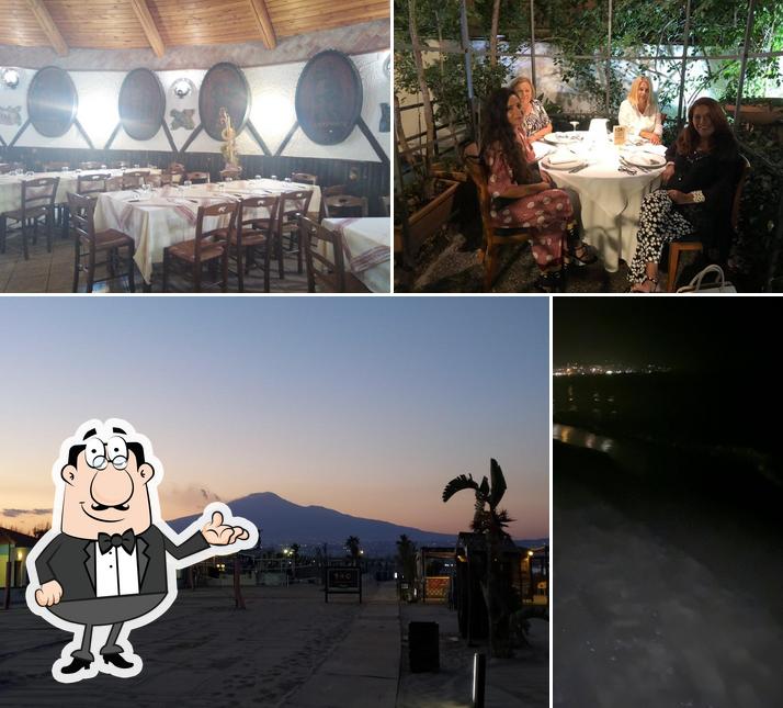 Tra le diverse cose da Ristorante Pizzeria La Botte si possono trovare la interni e esterno