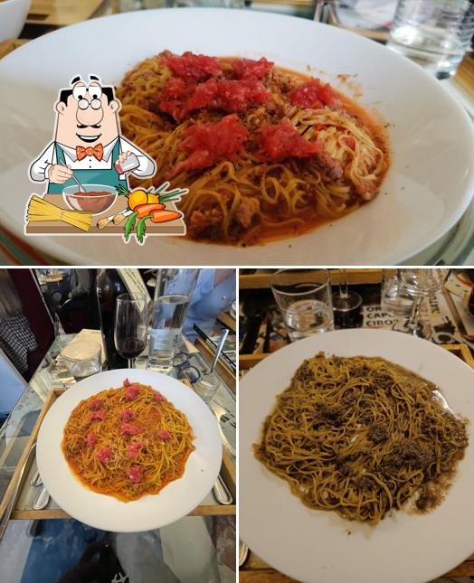 Spaghetti alla bolognese al Plin e Tajarin