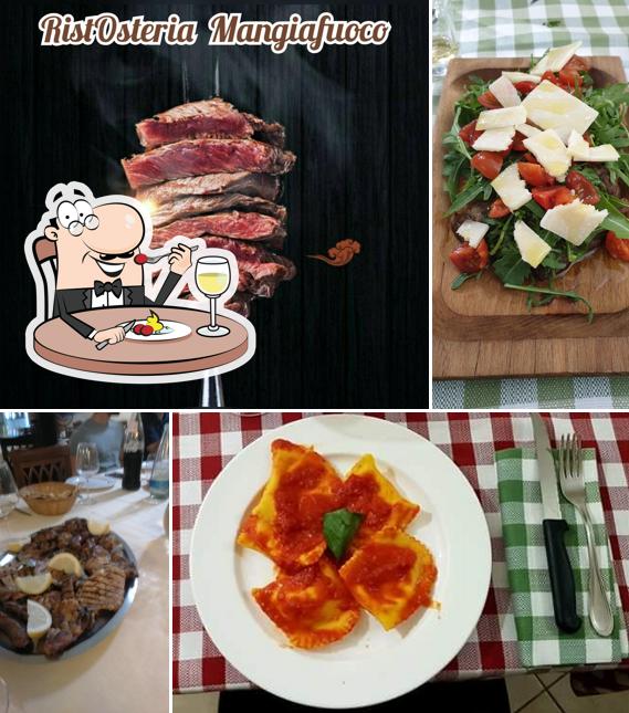 Platti al Ristorante Pizzeria Mangiafuoco
