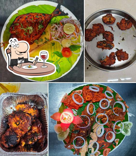 Food at Shetty's Coastal Garrden