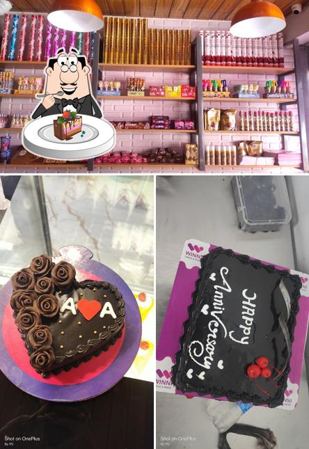 Chocolate cake at Winni Cakes & More