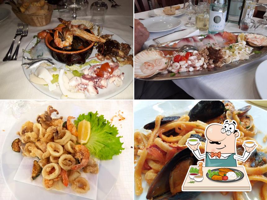 Platti al Ristorante Hotel La Perla