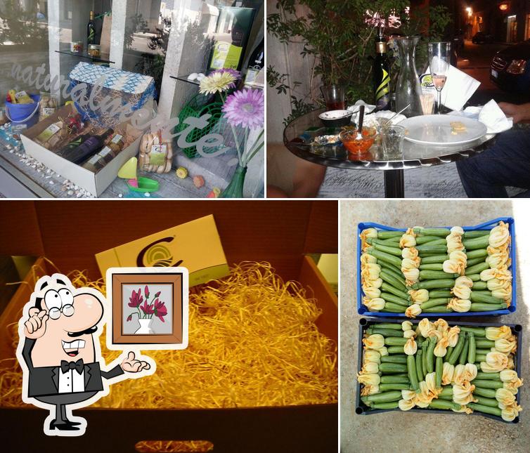 Ciomba Oil Bar si caratterizza per la interni e cibo
