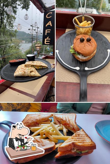 Food at Lake view cafe
