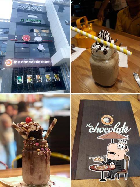 The exterior of The Chocolate Room M Square Mall Valsad