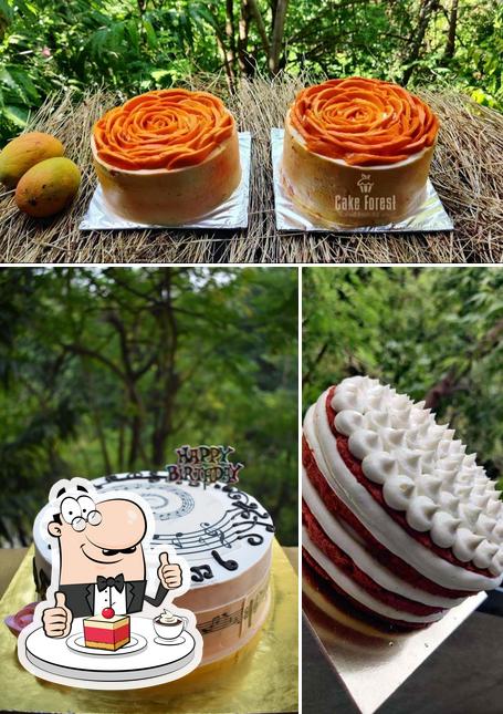 Cake Forest serves a variety of sweet dishes