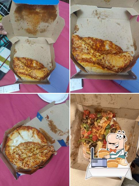 Garlic bread at Domino's Pizza