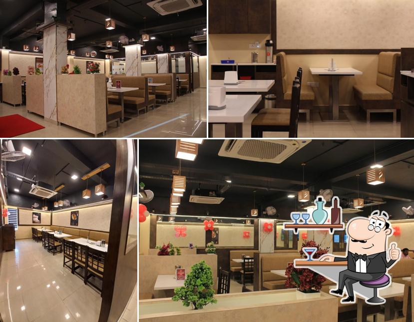 The interior of Mani's Dum Biryani