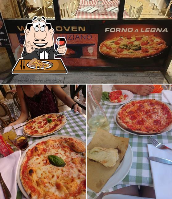 Scegli tra le svariate varianti di pizza