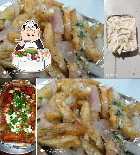 Hot and sour soup at Pizza Point