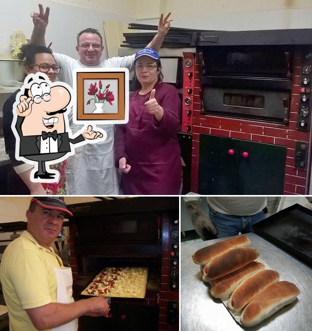 Pizzeria Nazionale si caratterizza per la interni e cibo