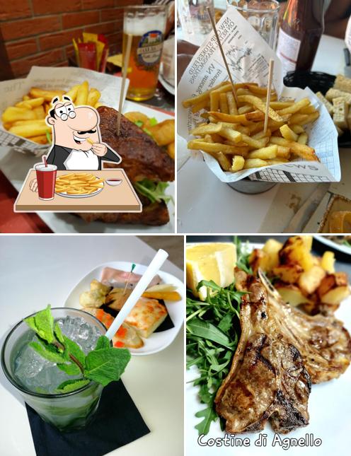 Patatine fritte al NEROCARBONE Braceria Napoletana