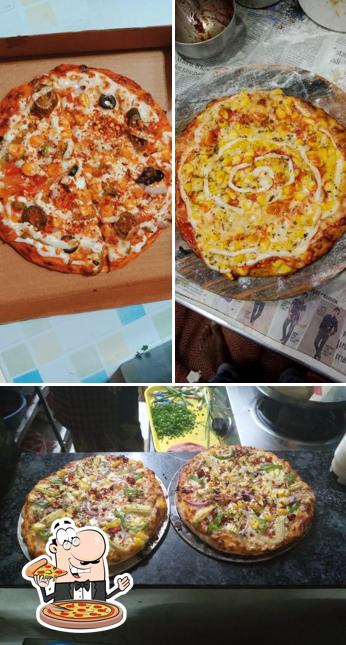 Try out different kinds of pizza