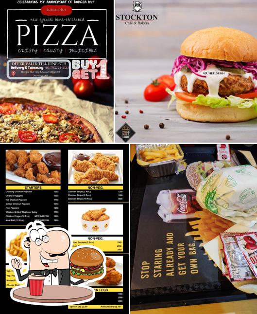 Hamburger at Burger Hut khalsa College