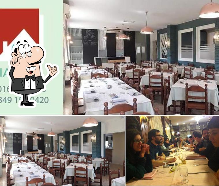 Gli interni di Ristorante Pizzeria Ca' Bianca