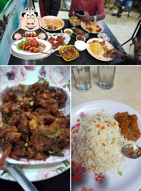 Food at Food Park Family Restaurant